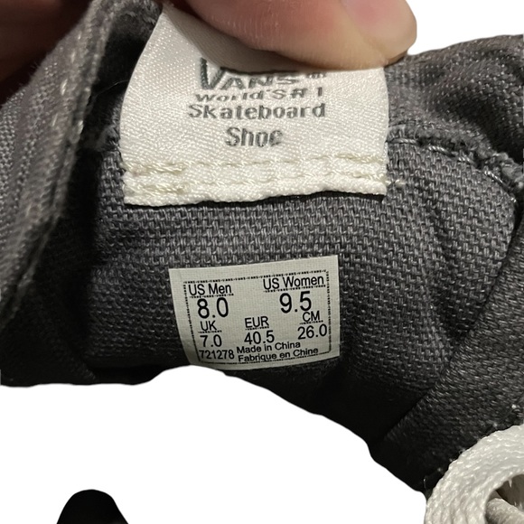 Hi Top Vans Gray - Picture 4 of 4